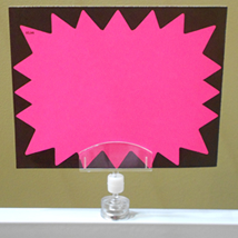 Sign Holder with Magnetic Base