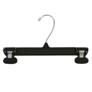 10 in Black Plastic Pinch Grip Hanger – 100 per carton